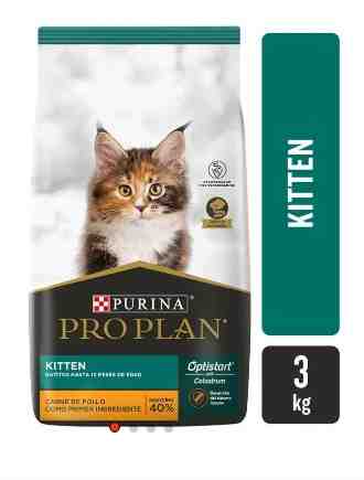 PRO PLAN GATO  KITTEN X 3 KG 